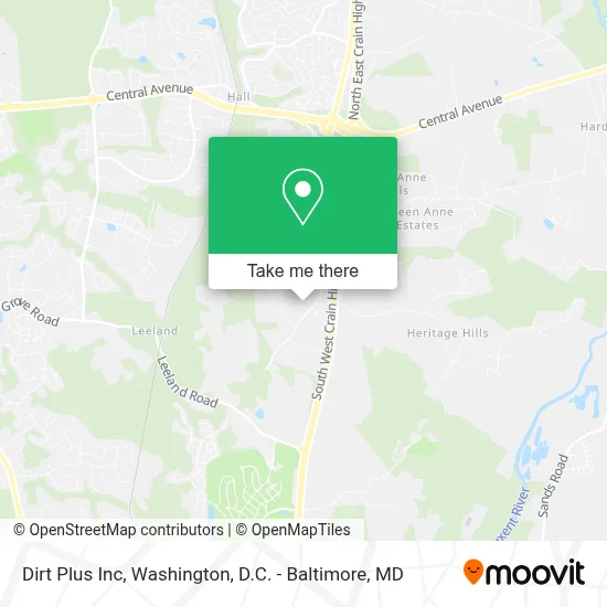 Dirt Plus Inc map