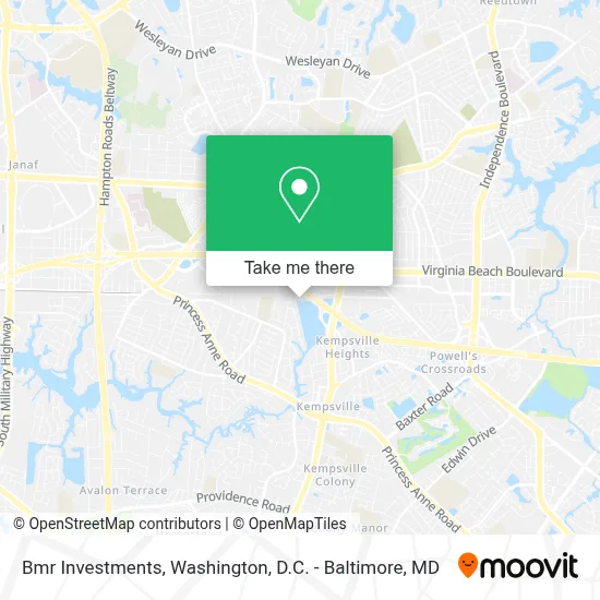 Bmr Investments map