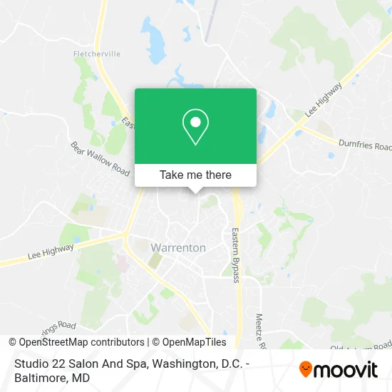 Studio 22 Salon And Spa map