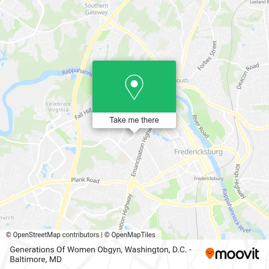 Generations Of Women Obgyn map