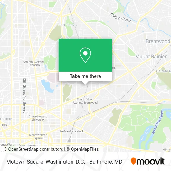 Motown Square map