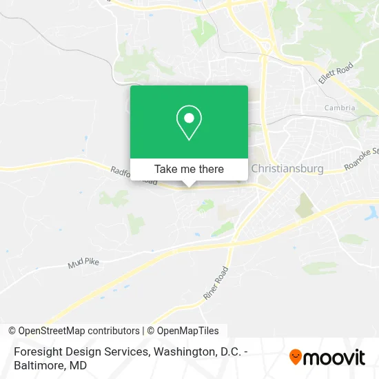Foresight Design Services map