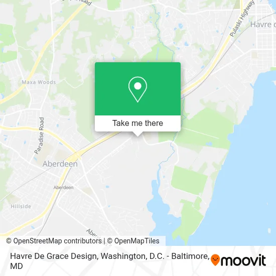 Havre De Grace Design map