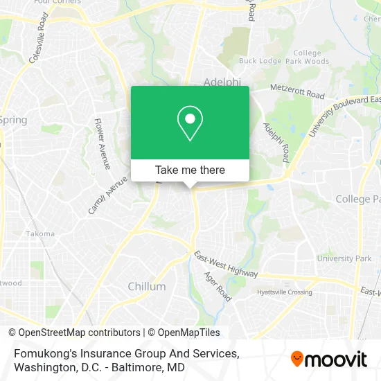 Fomukong's Insurance Group And Services map