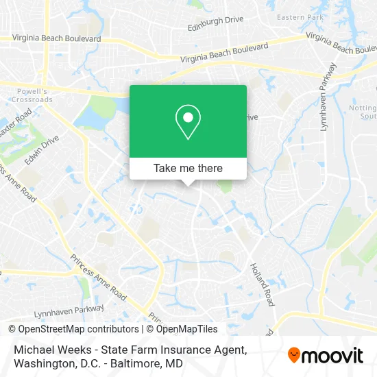 Michael Weeks - State Farm Insurance Agent map