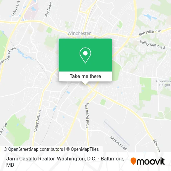 Jami Castillo Realtor map