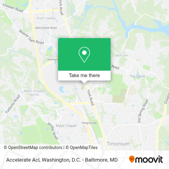 Accelerate Acl map