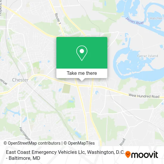 East Coast Emergency Vehicles Llc map
