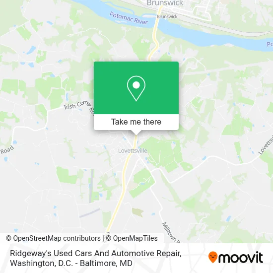 Ridgeway's Used Cars And Automotive Repair map