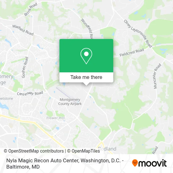 Nyla Magic Recon Auto Center map