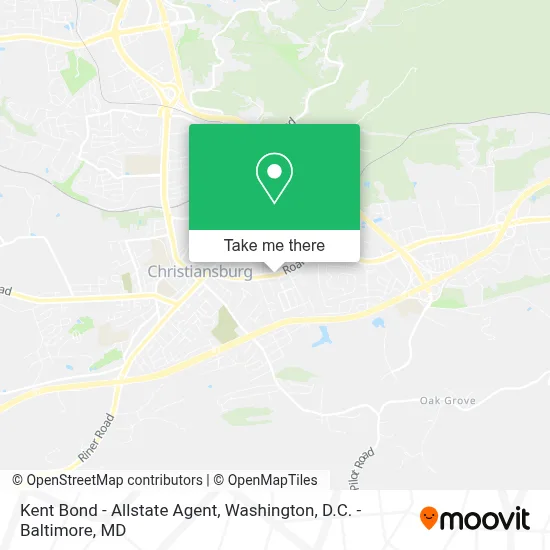 Kent Bond - Allstate Agent map