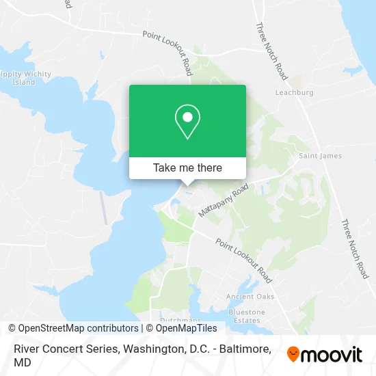 River Concert Series map