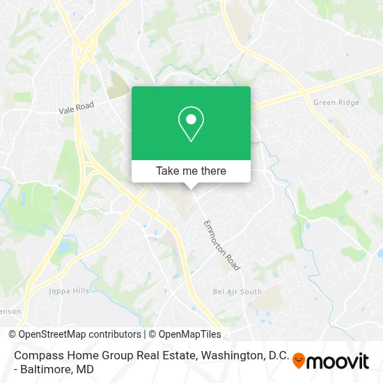 Compass Home Group Real Estate map