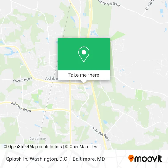 Splash In map