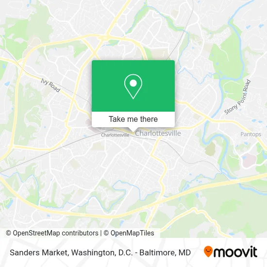 Sanders Market map