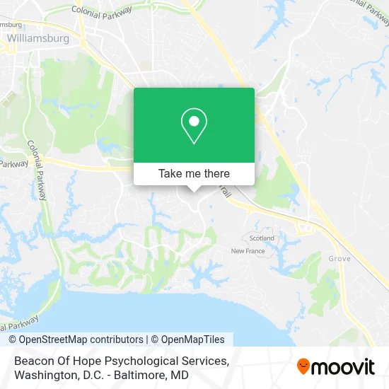 Beacon Of Hope Psychological Services map