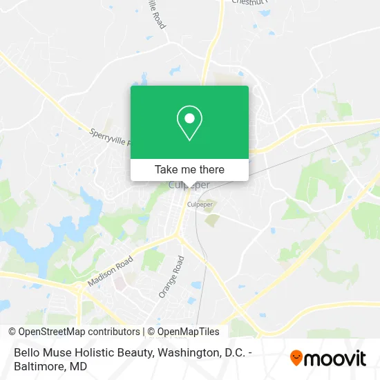 Bello Muse Holistic Beauty map