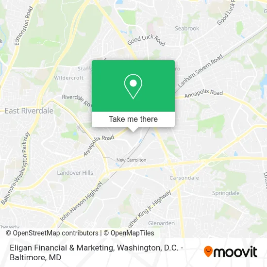 Eligan Financial & Marketing map