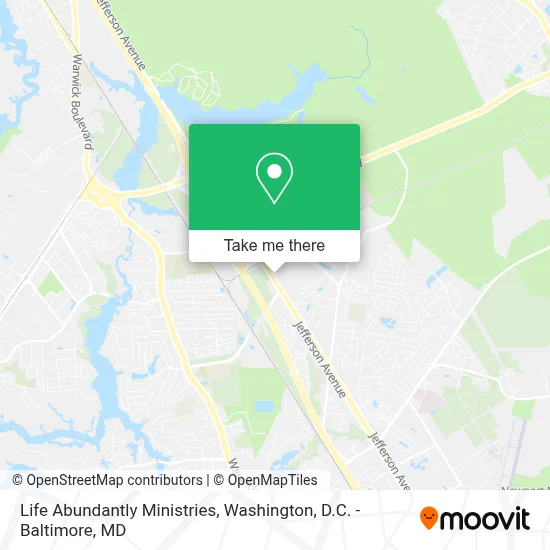 Life Abundantly Ministries map