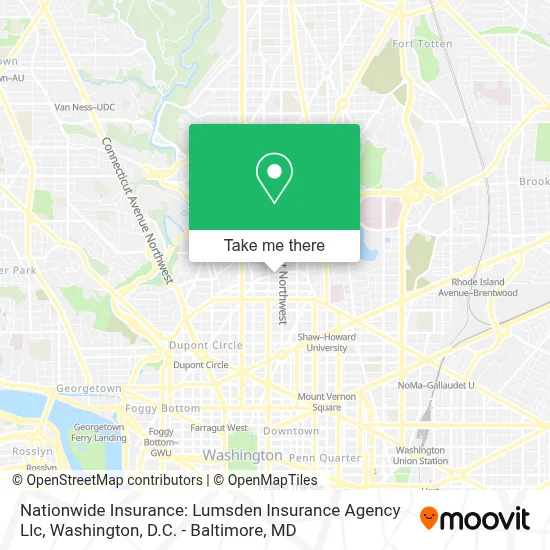 Nationwide Insurance: Lumsden Insurance Agency Llc map