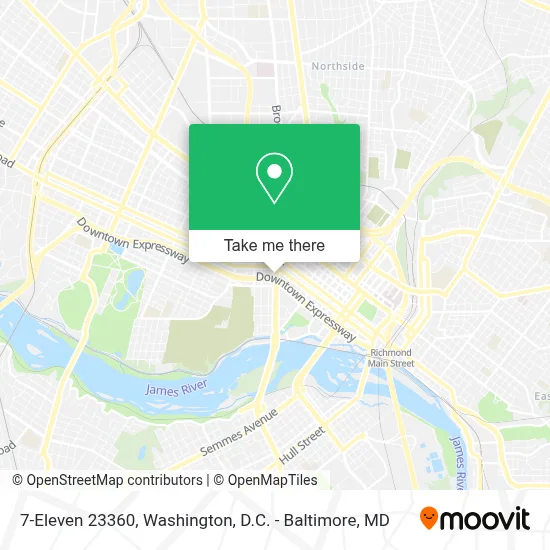 7-Eleven 23360 map