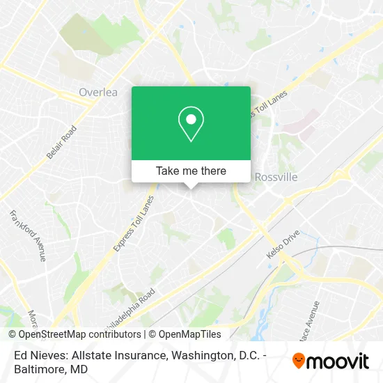 Ed Nieves: Allstate Insurance map