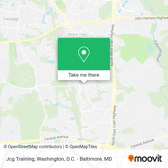 Jcg Training map