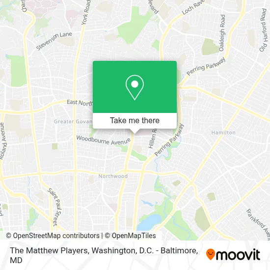 The Matthew Players map