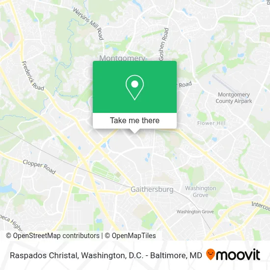 Raspados Christal map