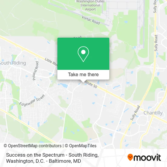 Success on the Spectrum - South Riding map