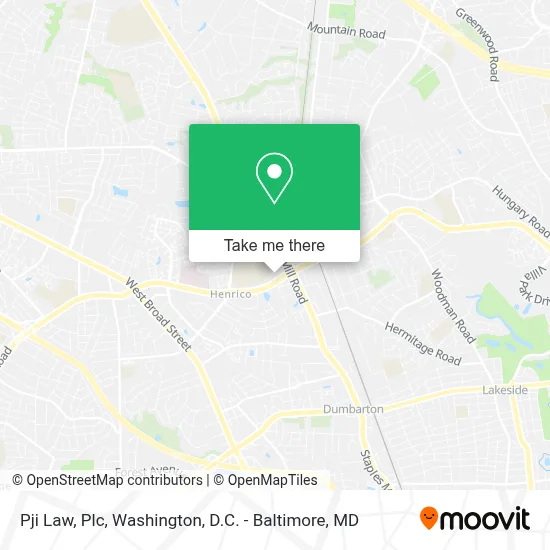 Pji Law, Plc map