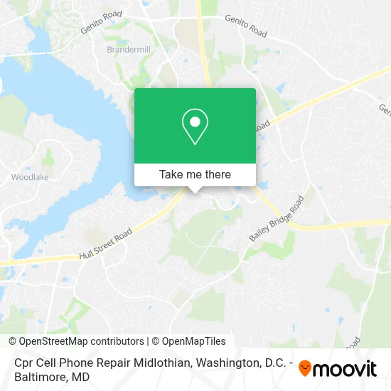Cpr Cell Phone Repair Midlothian map