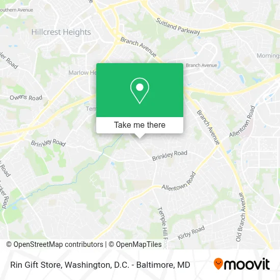 Rin Gift Store map