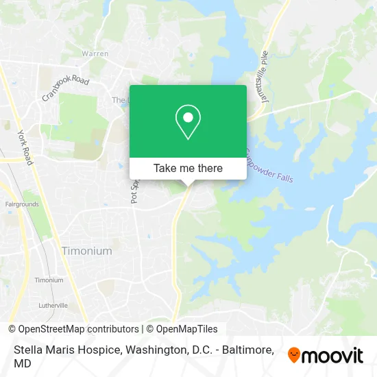 Stella Maris Hospice map