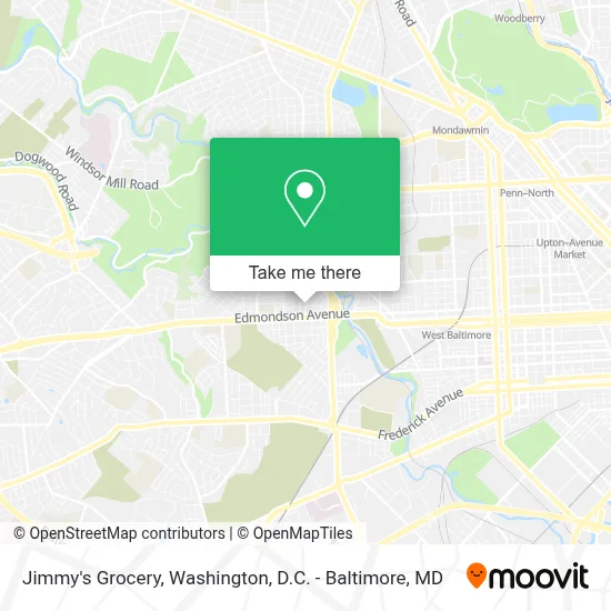 Jimmy's Grocery map