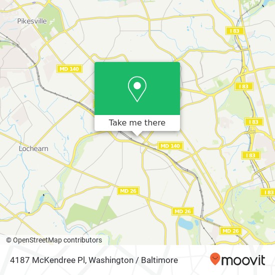 4187 McKendree Pl, Baltimore, MD 21215 map