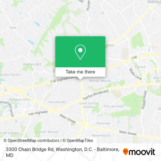 3300 Chain Bridge Rd map