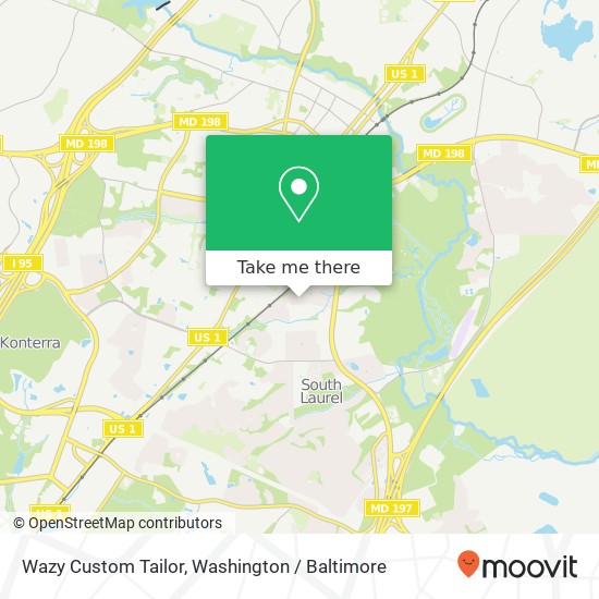 Wazy Custom Tailor, 13809 Briarwood Dr map