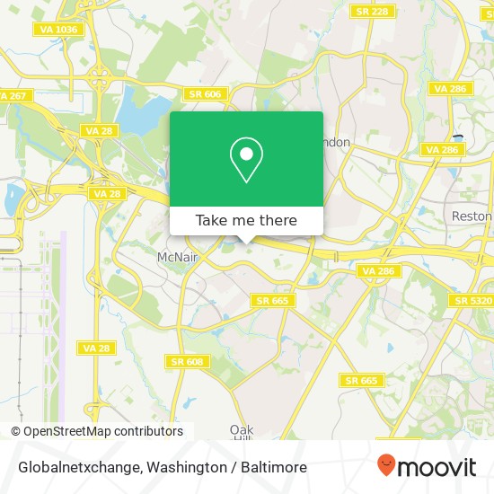 Globalnetxchange, 2121 Cooperative Way map