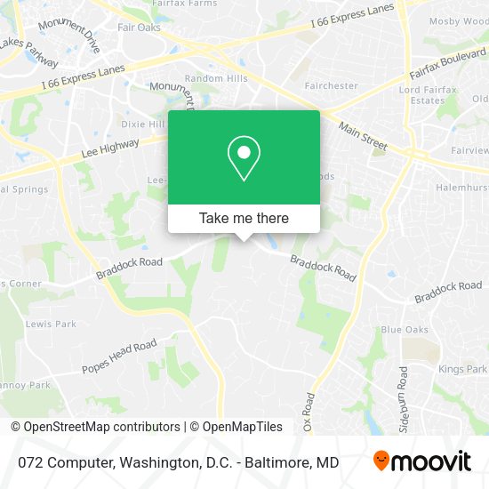 072 Computer, 11451 Braddock Rd map