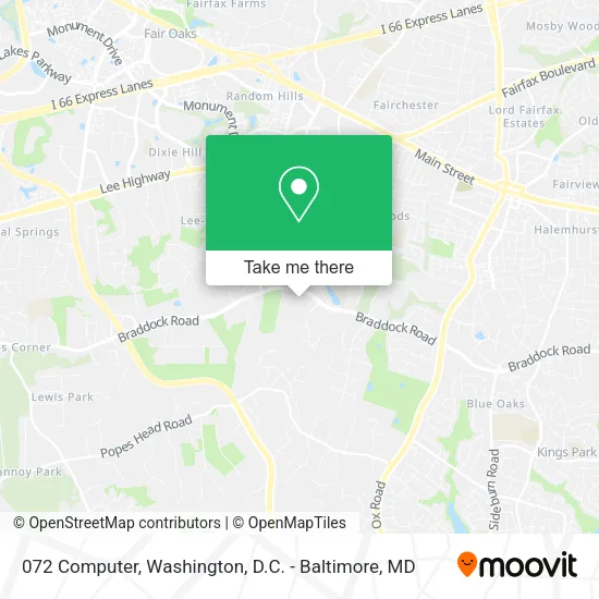 072 Computer, 11451 Braddock Rd map
