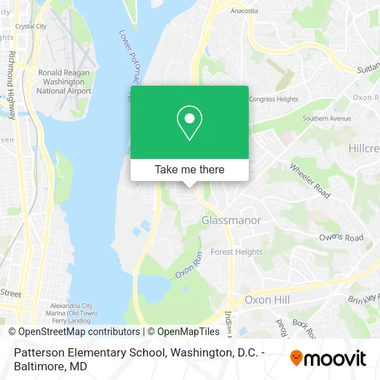 Mapa de Patterson Elementary School