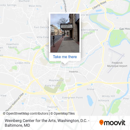 Weinberg Center for the Arts map