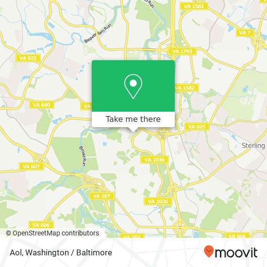 Aol map