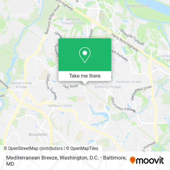 Mediterranean Breeze map