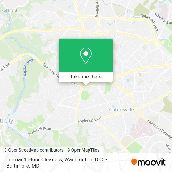 Mapa de Linmar 1 Hour Cleaners