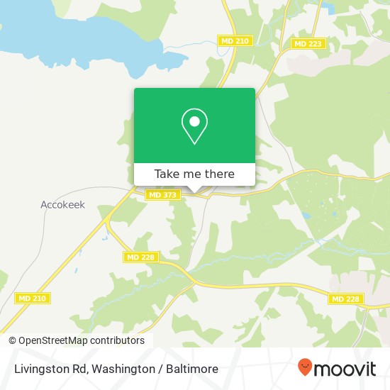 Livingston Rd, Accokeek, MD 20607 map