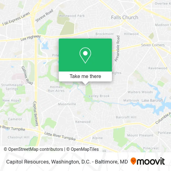 Capitol Resources map