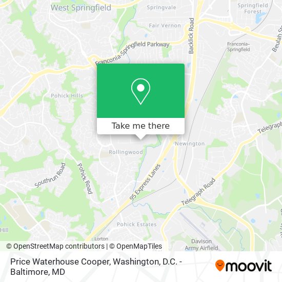 Mapa de Price Waterhouse Cooper