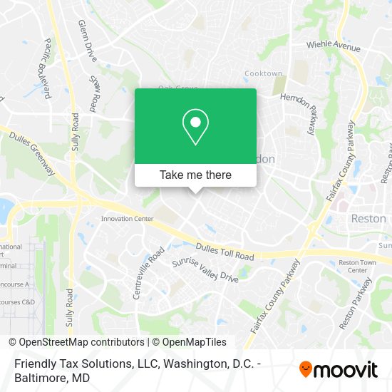 Friendly Tax Solutions, LLC map